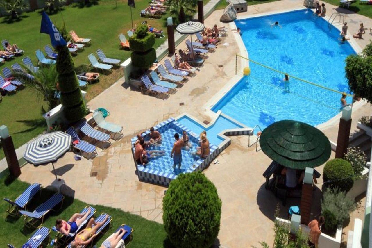 Stamos Hotel Faliraki Esterno foto