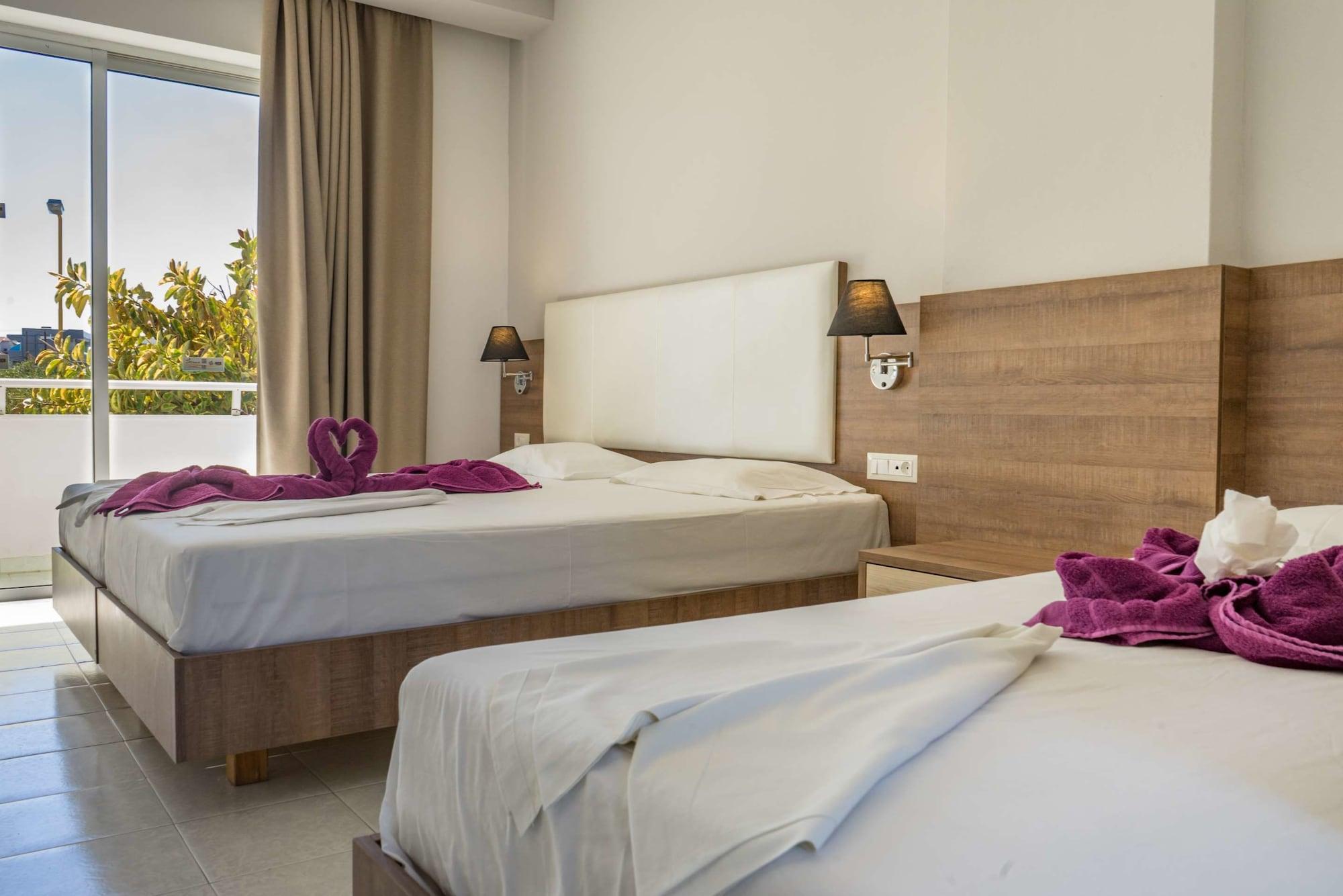 Stamos Hotel Faliraki Esterno foto