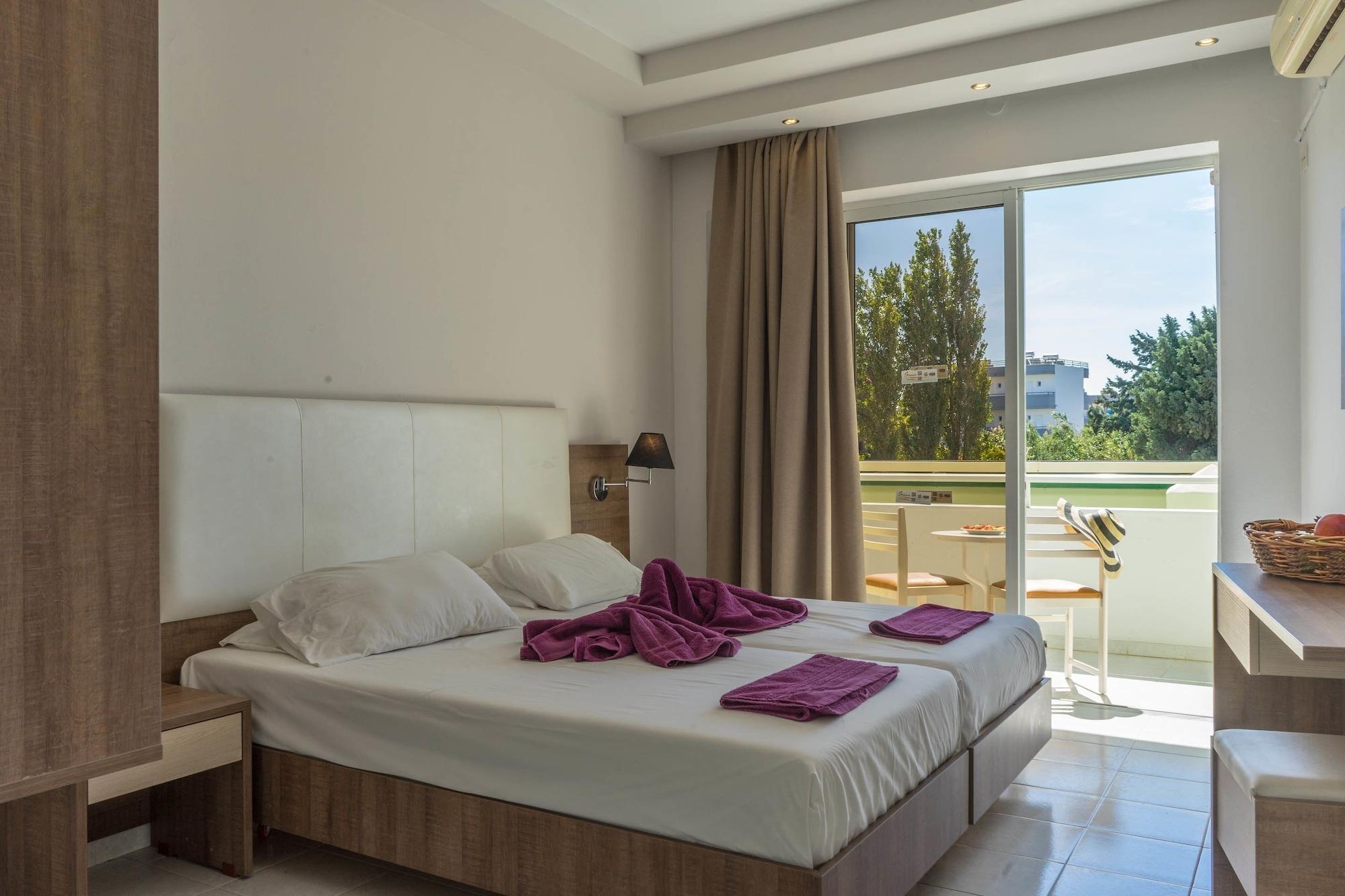 Stamos Hotel Faliraki Esterno foto