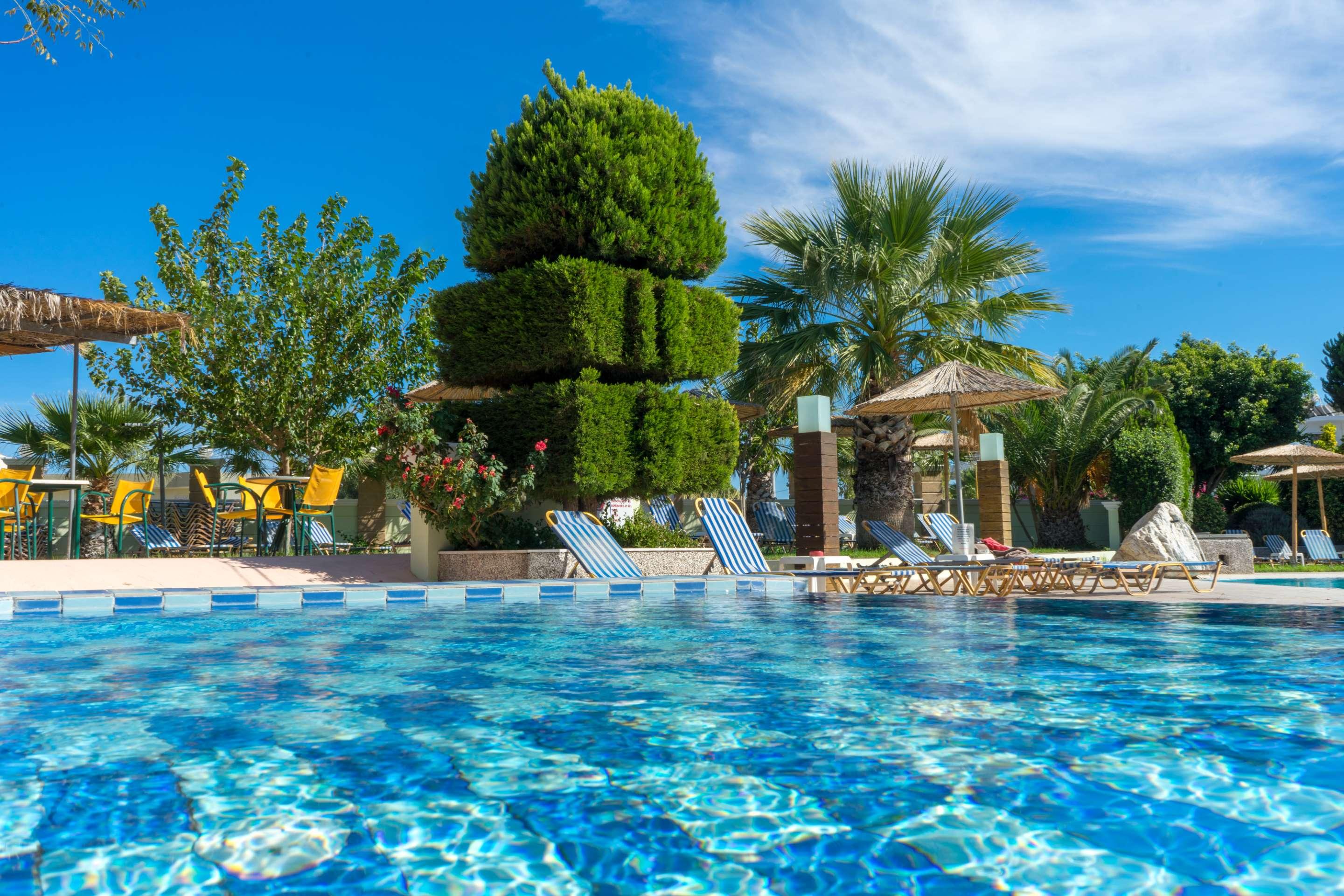 Stamos Hotel Faliraki Esterno foto