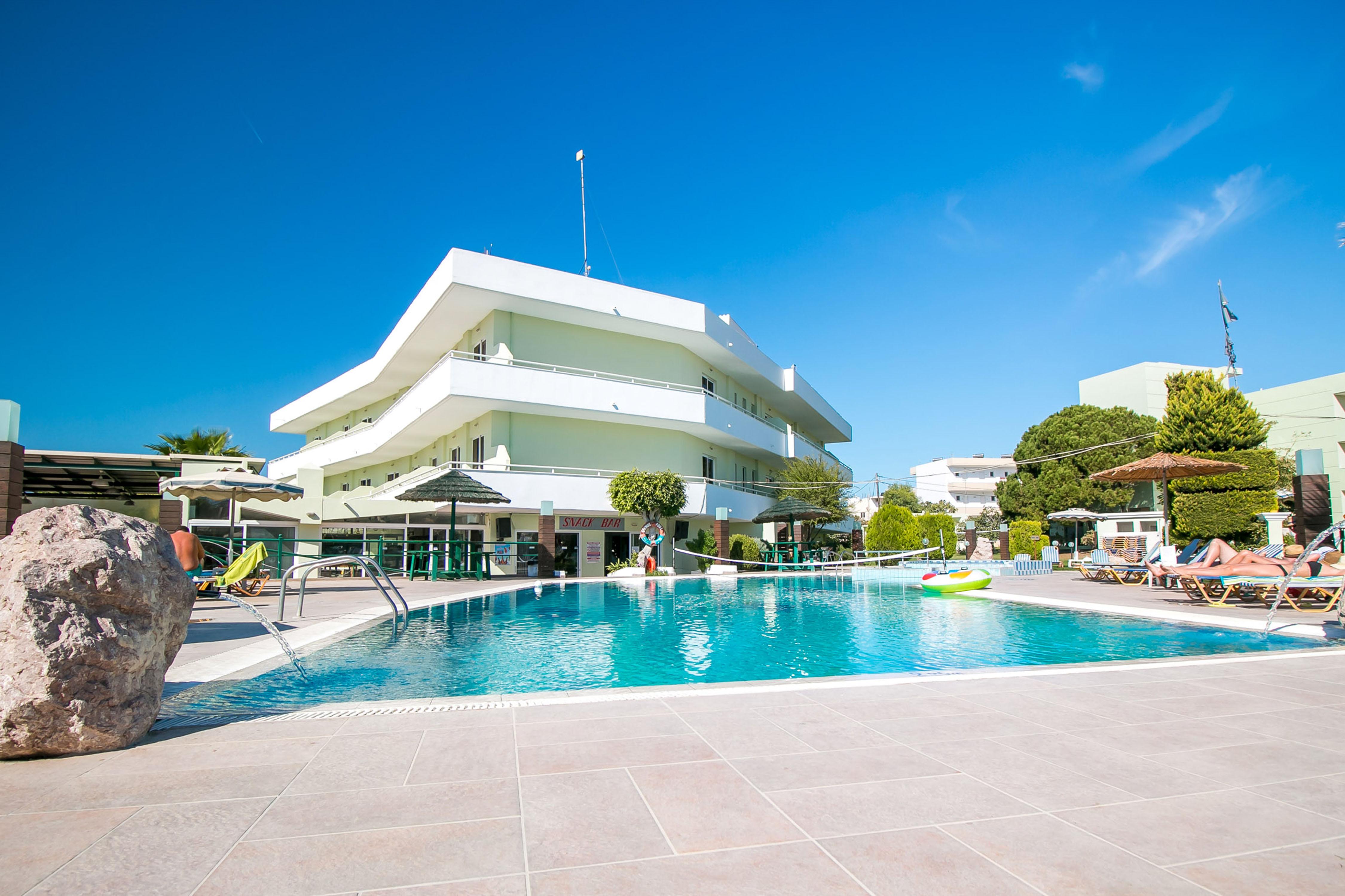 Stamos Hotel Faliraki Esterno foto