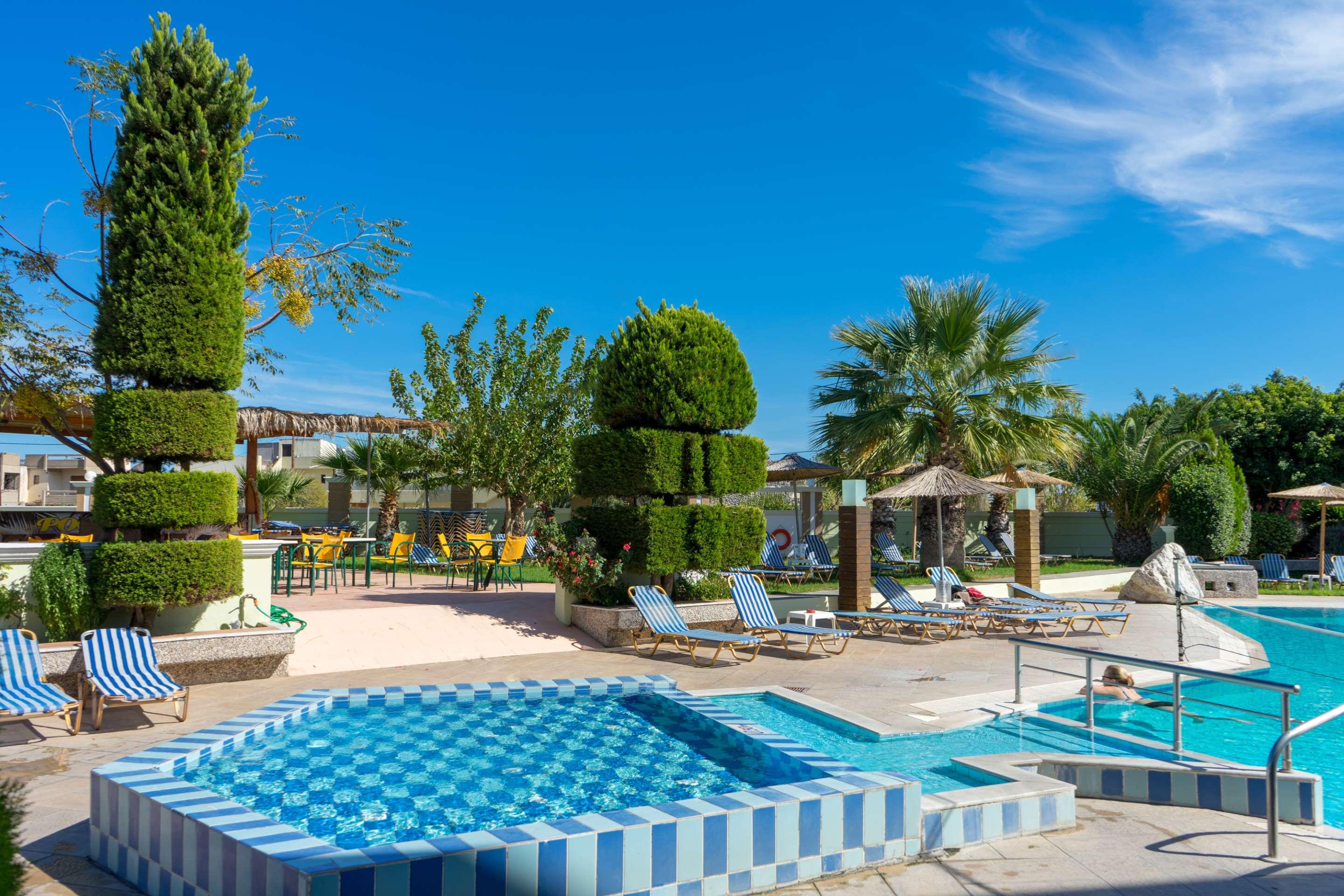 Stamos Hotel Faliraki Esterno foto