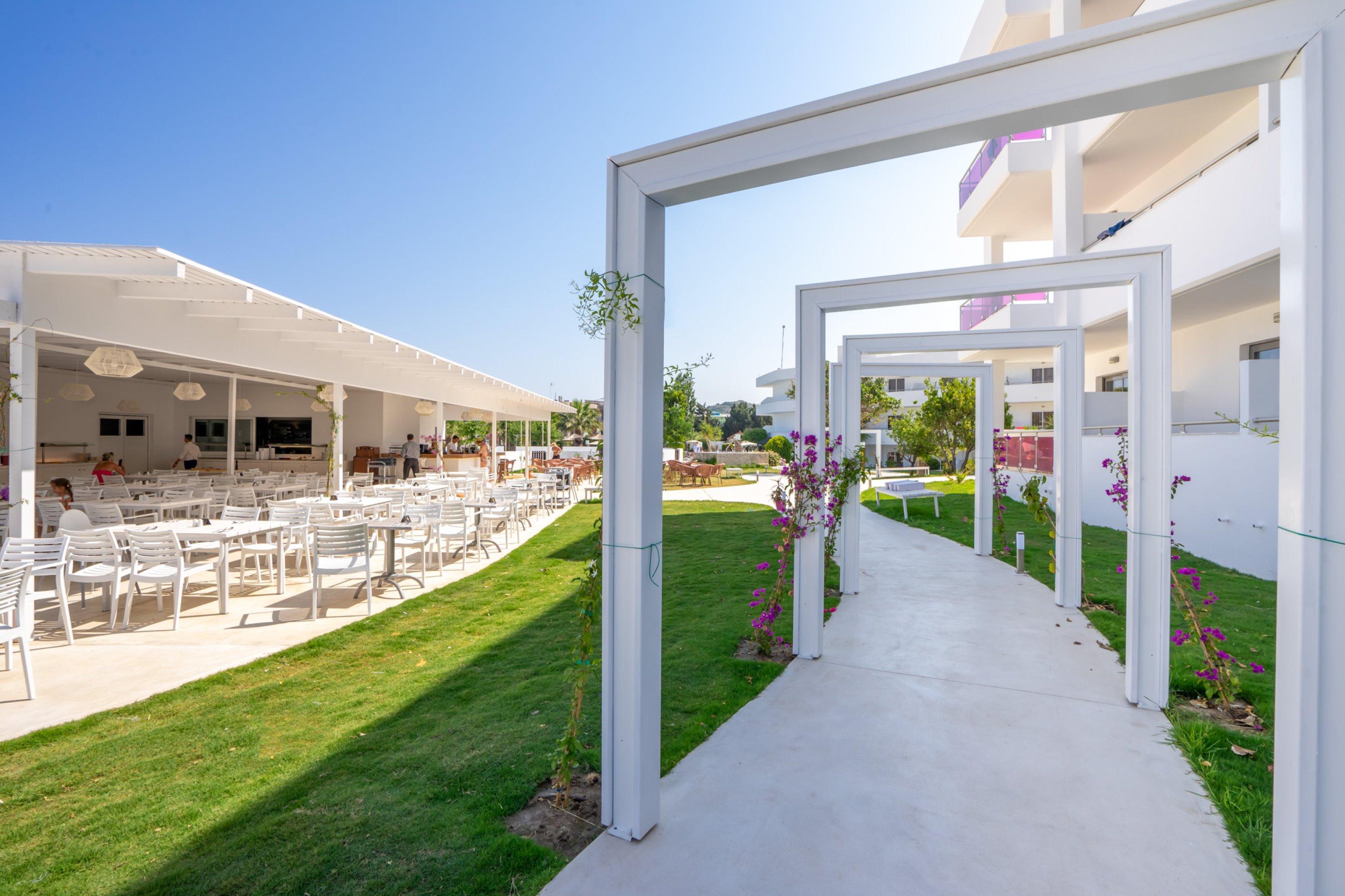 Stamos Hotel Faliraki Esterno foto