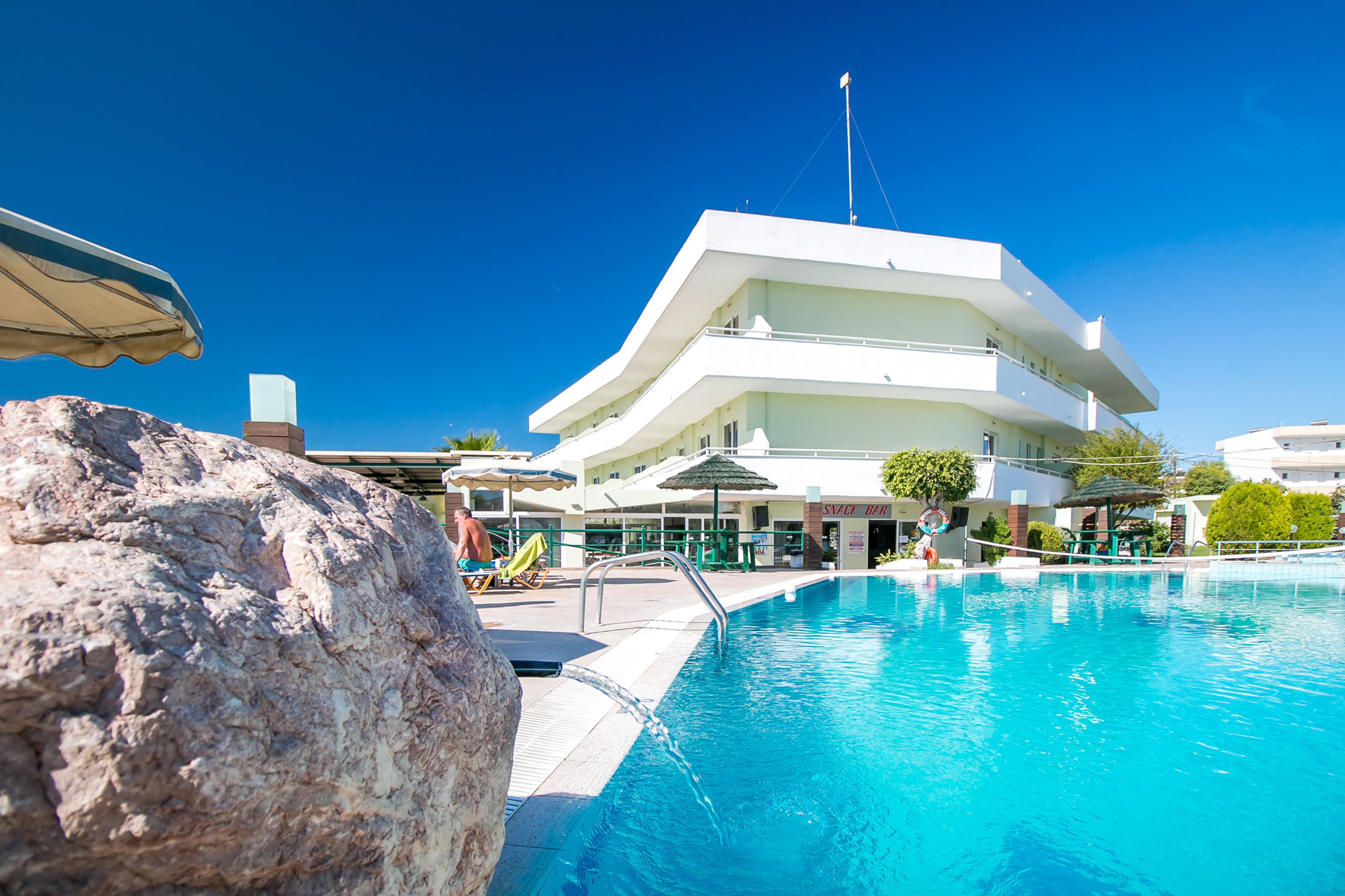 Stamos Hotel Faliraki Esterno foto